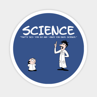 Science the Crash Cup Way Magnet